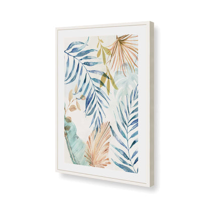 [Color:Opaque White], Picture of art in a Opaque White frame of the corner