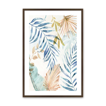 [Color:Brown], Picture of art in a Brown frame