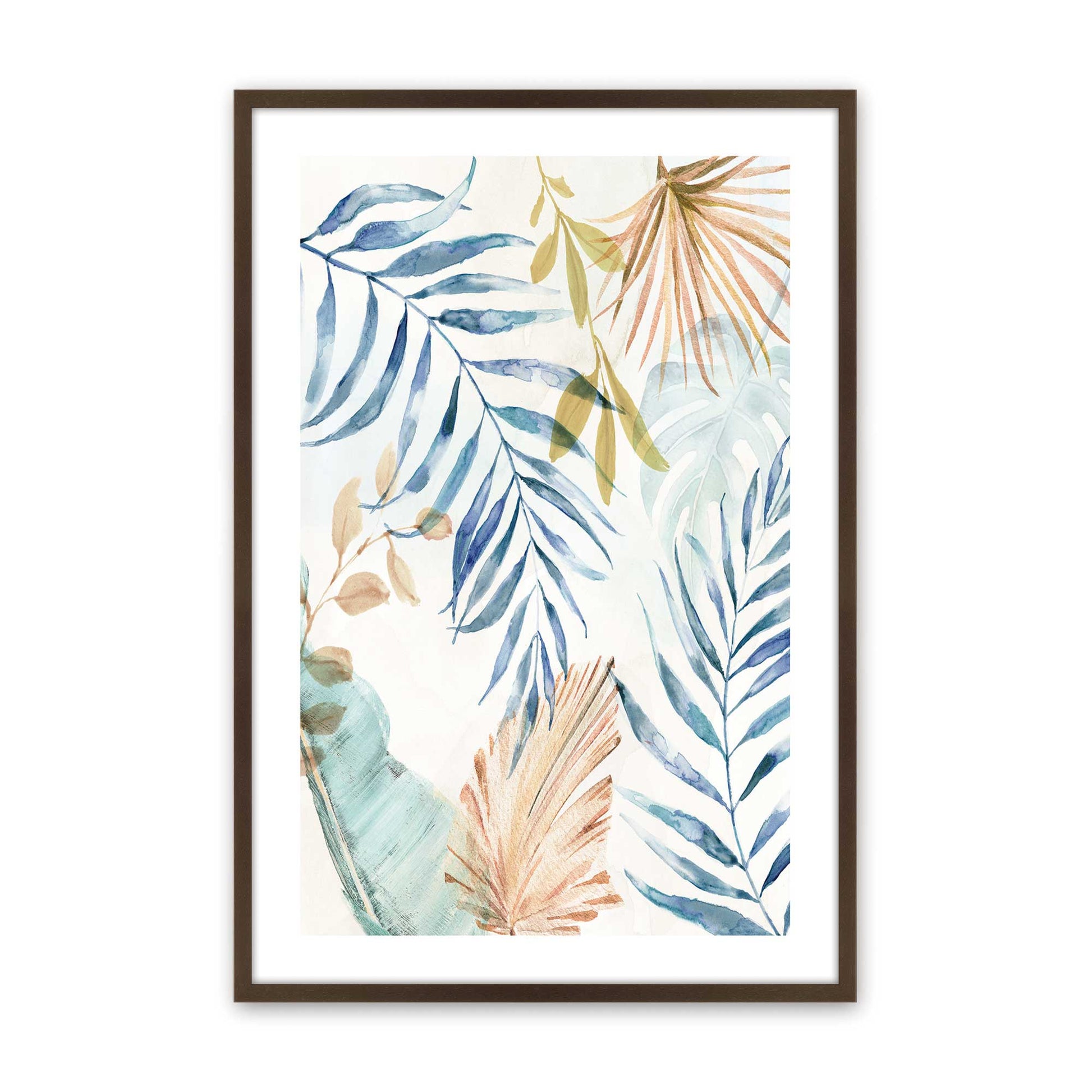 [Color:Belvinder Brown], Picture of art in a Belvinder Brown frame