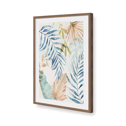 [Color:Walnut], Picture of art in a Walnut frame of the corner