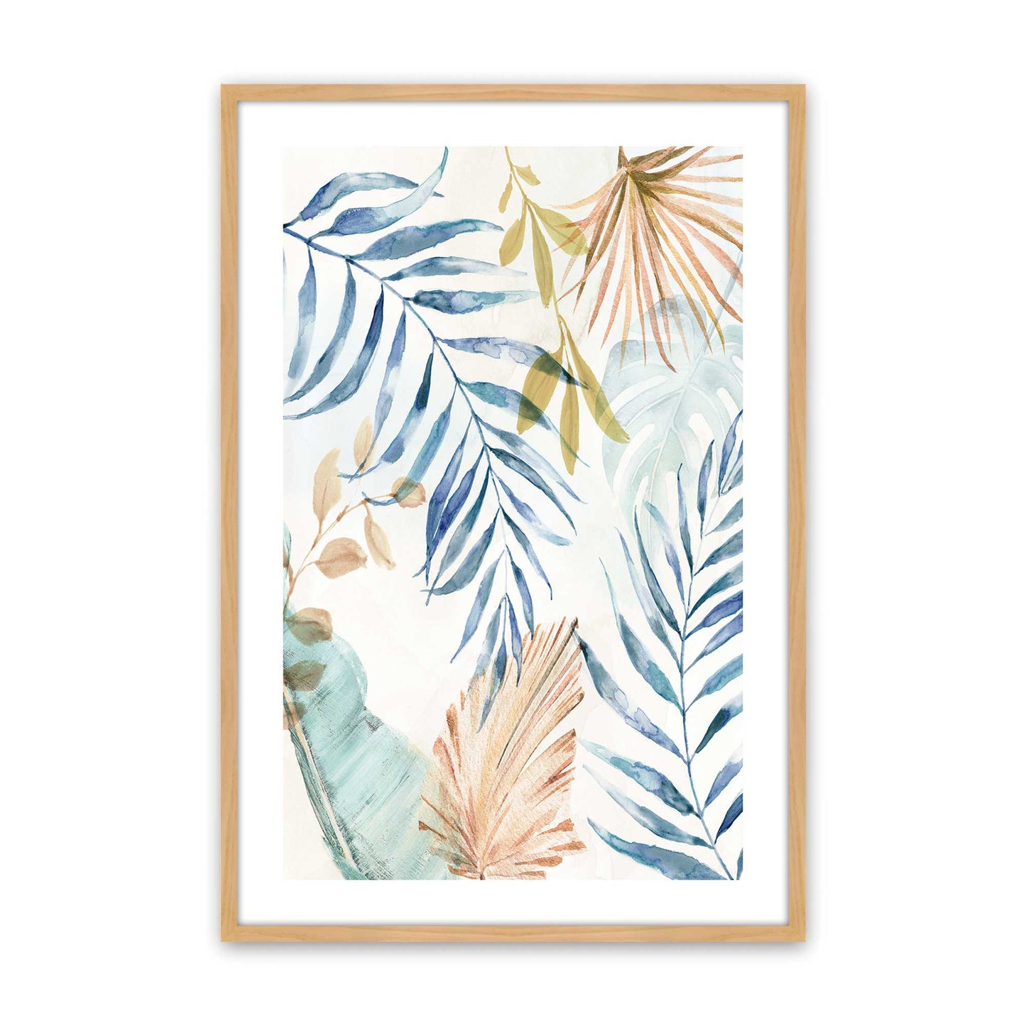 [Color:American Maple], Picture of art in a American Maple frame