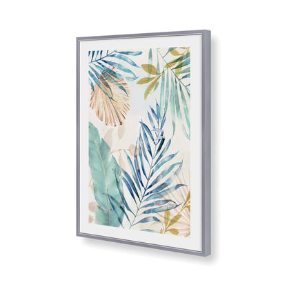 [Color:Polished Chrome], Picture of art in a Polished Chrome frame of the corner
