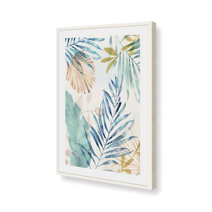 [Color:Opaque White], Picture of art in a Opaque White frame of the corner