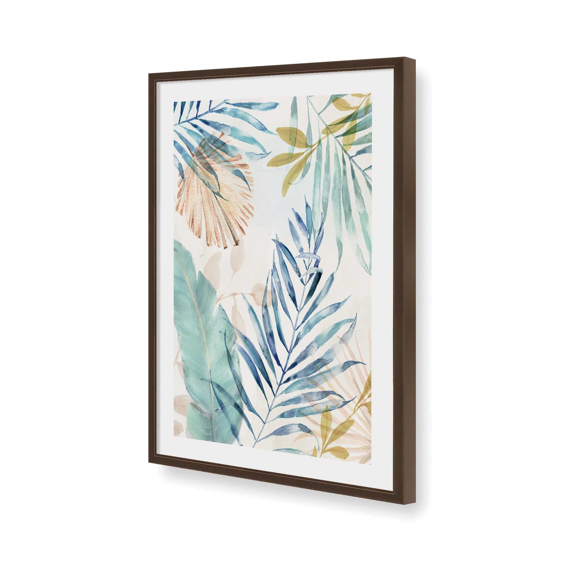 [Color:Belvinder Brown], Picture of art in a Belvinder Brown frame of the corner