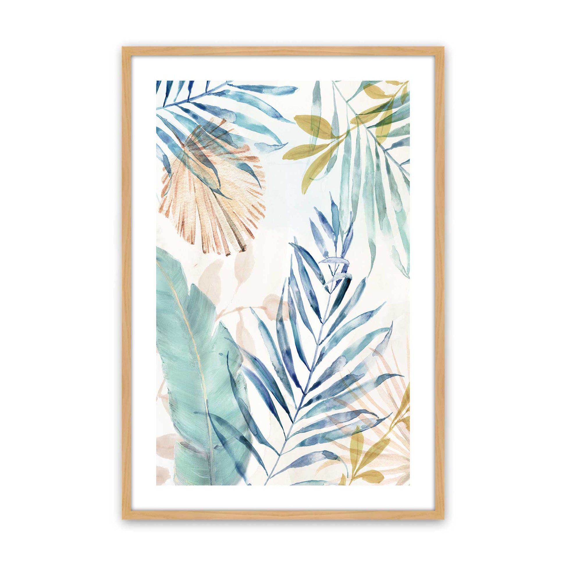 [Color:American Maple], Picture of art in a American Maple frame