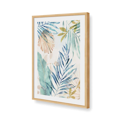 [Color:American Maple], Picture of art in a American Maple frame of the corner