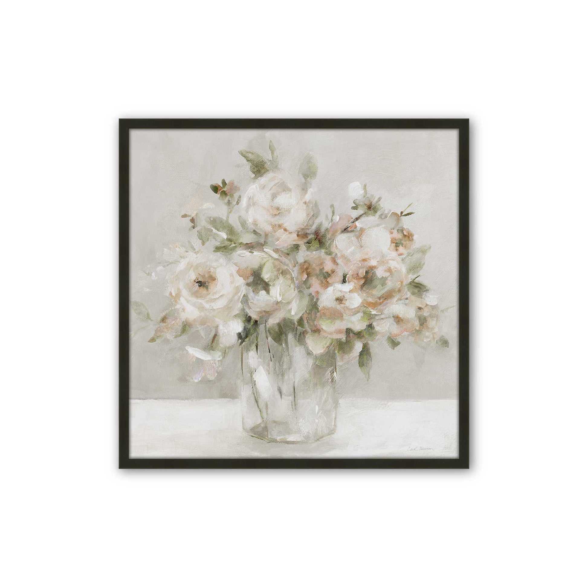[Color:Satin Black], Picture of art in a Satin Black frame