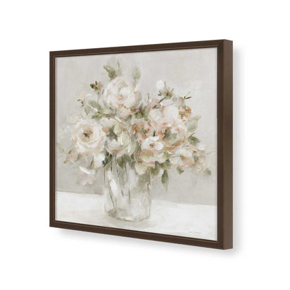 [Color:Espresso], Picture of art in a Espresso frame of the corner