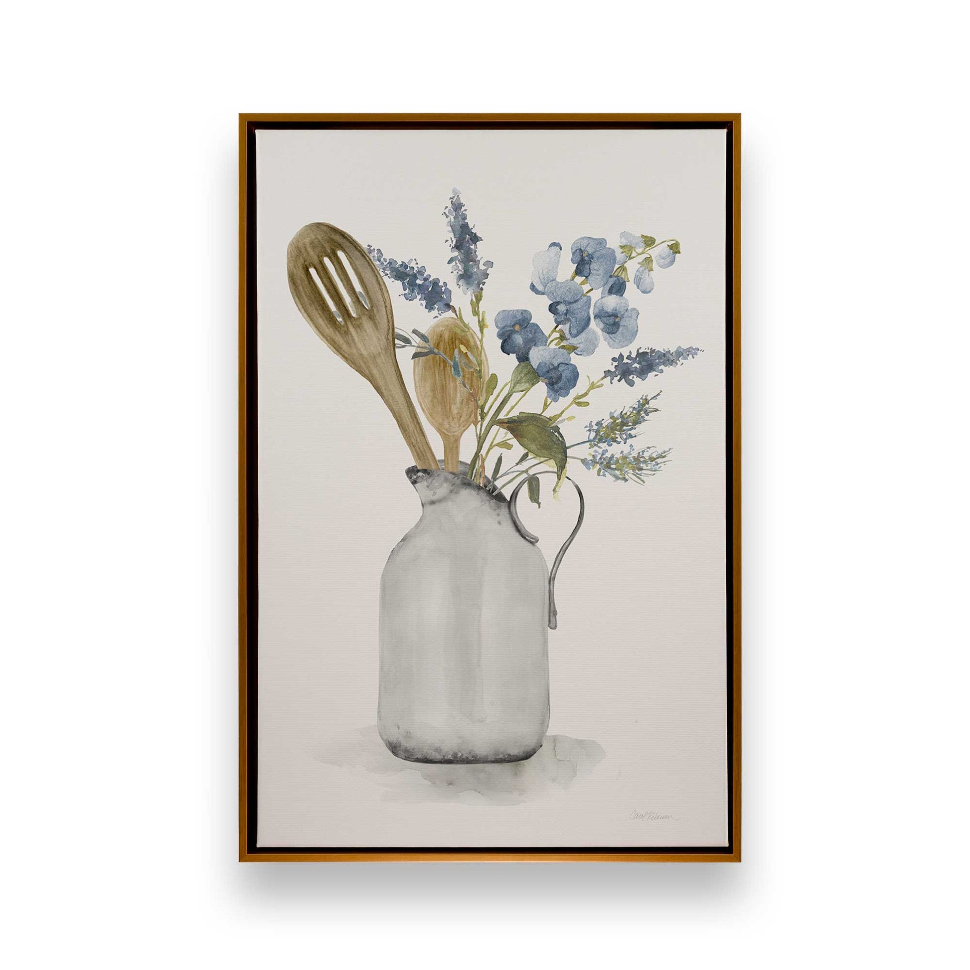[Color:Polished Gold], Picture of art in a Polished Gold frame