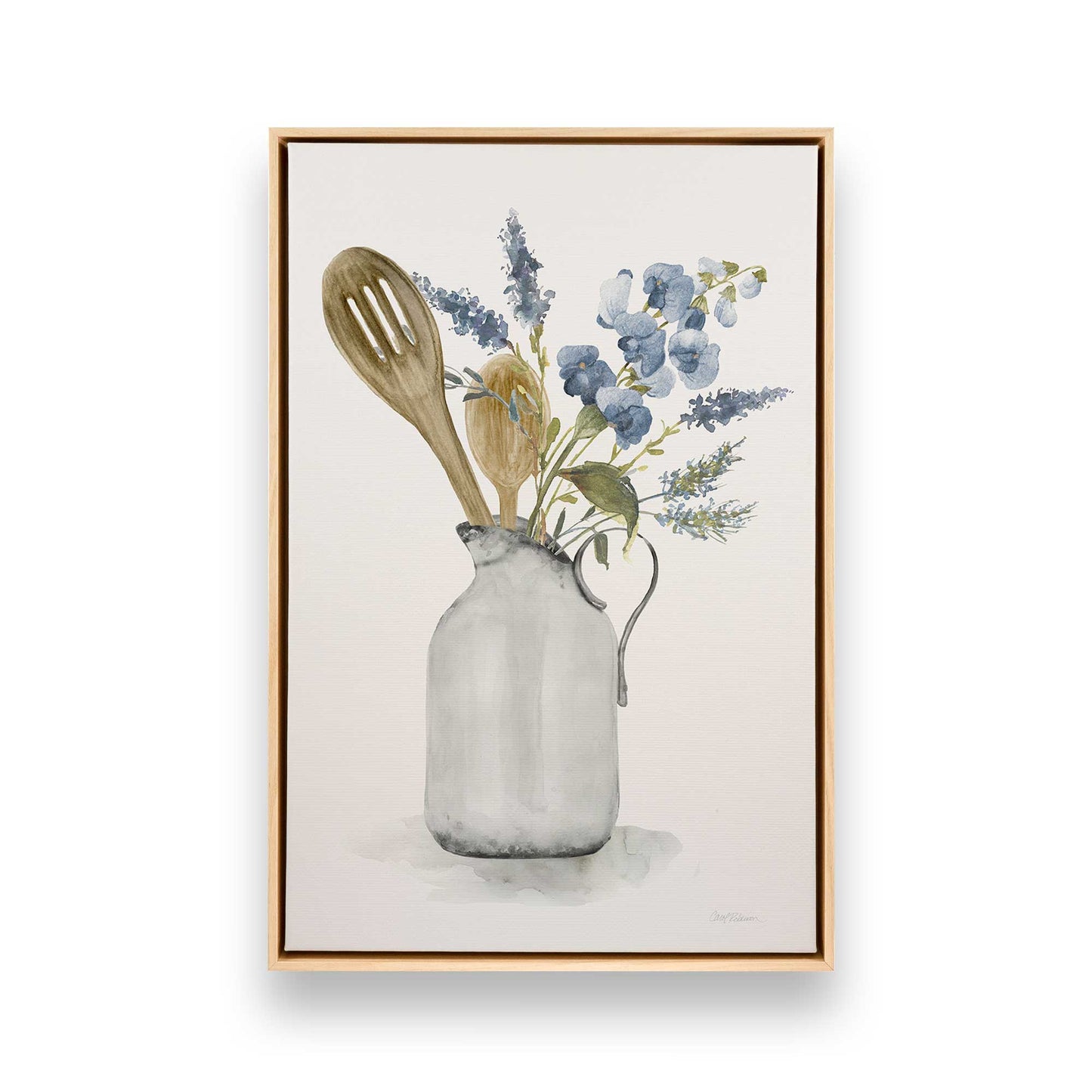 [Color:American Maple], Picture of art in a American Maple frame
