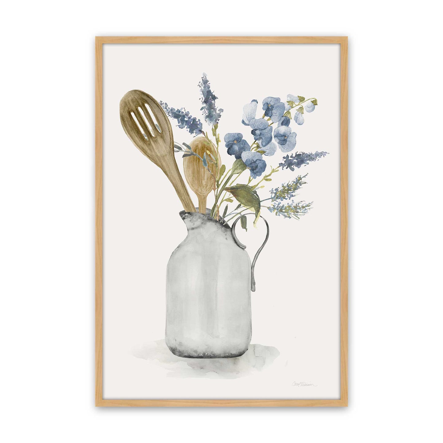 [Color:American Maple], Picture of art in a American Maple frame
