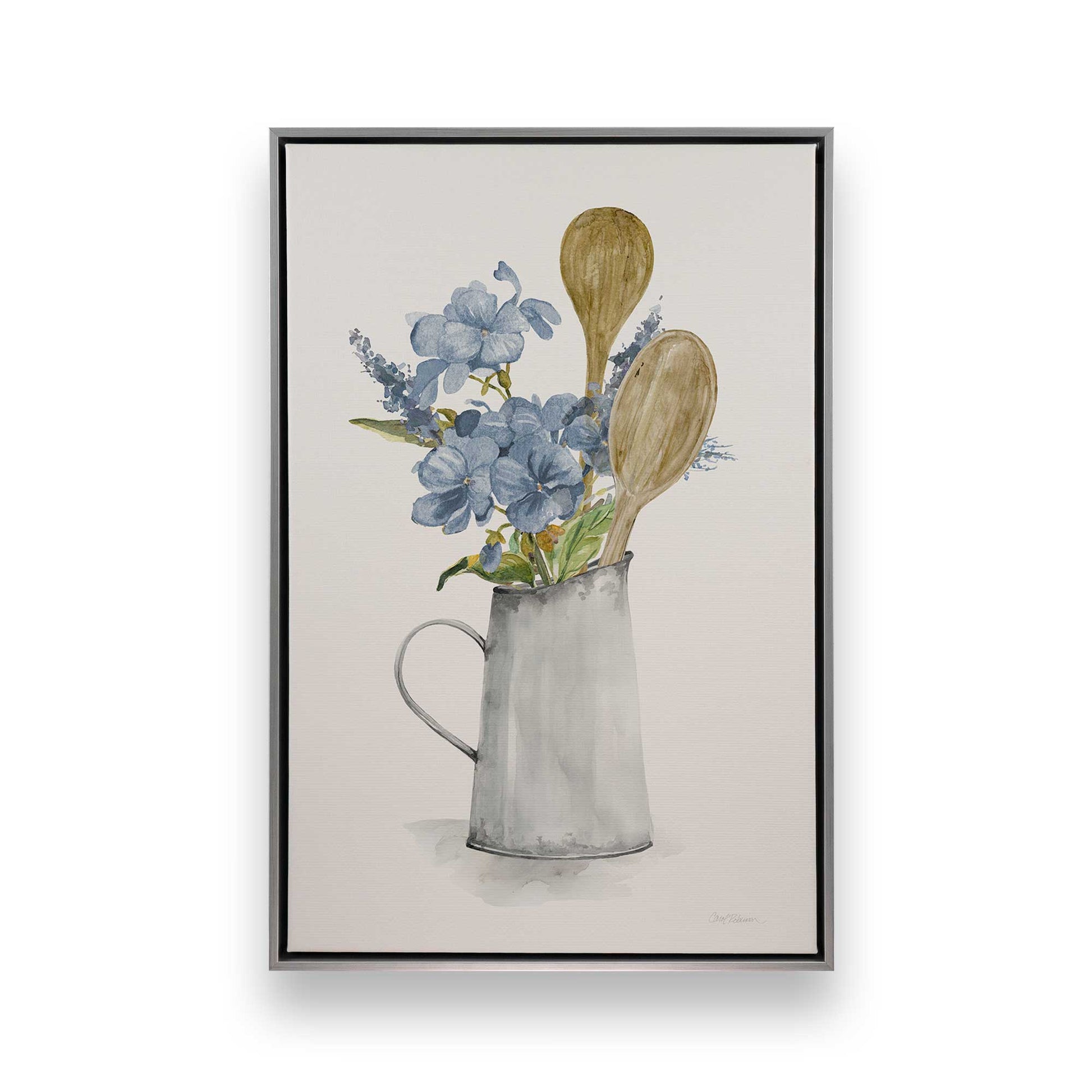 [Color:Polished Chrome], Picture of art in a Polished Chrome frame