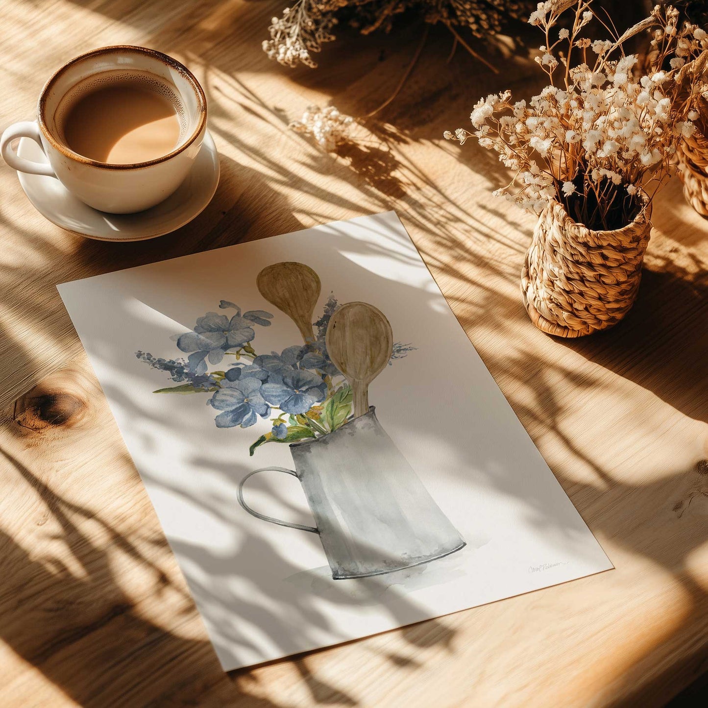 [Color:Rolled Print], Picture of close up of art
