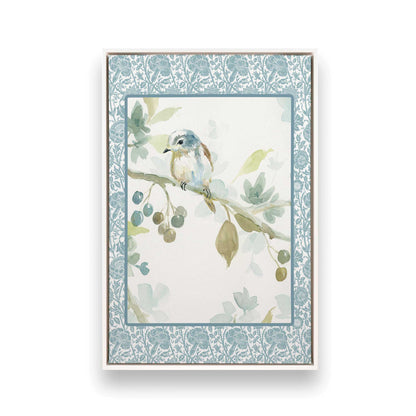 [Color:Opaque White], Picture of art in a White frame