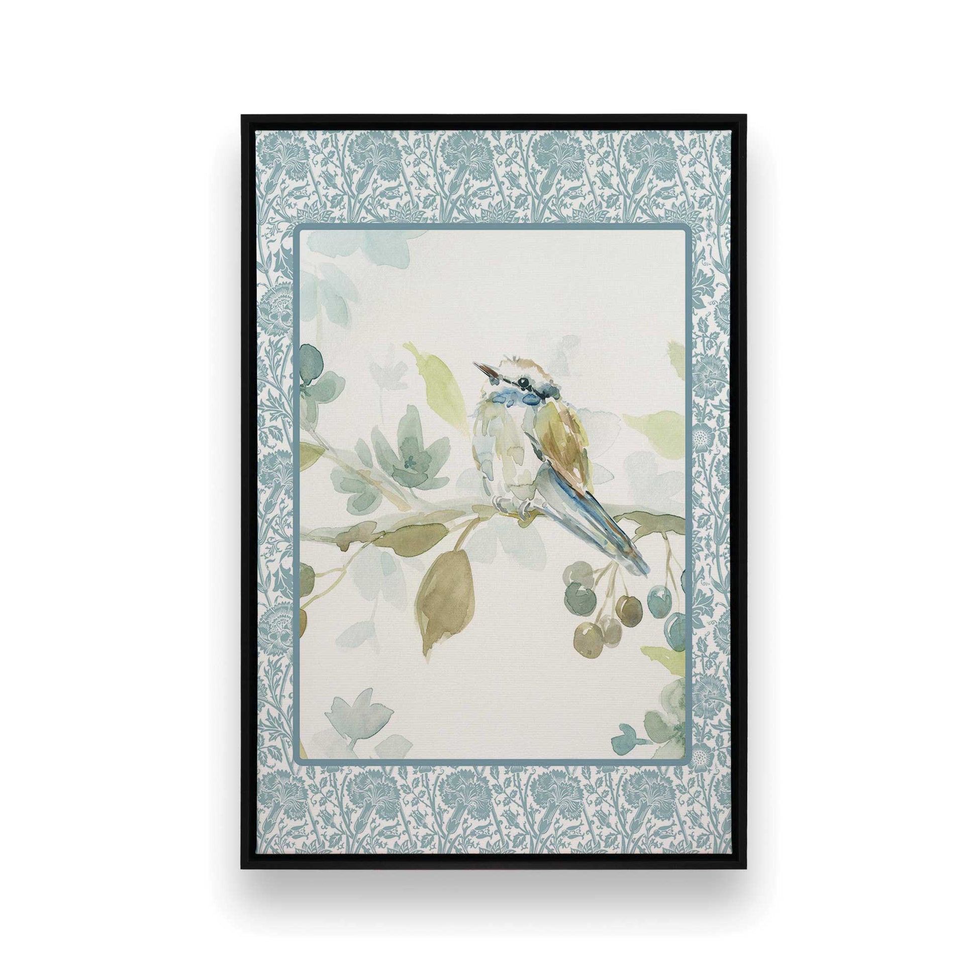 [Color:Satin Black], Picture of art in a Satin Black frame