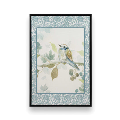 [Color:Satin Black], Picture of art in a Satin Black frame