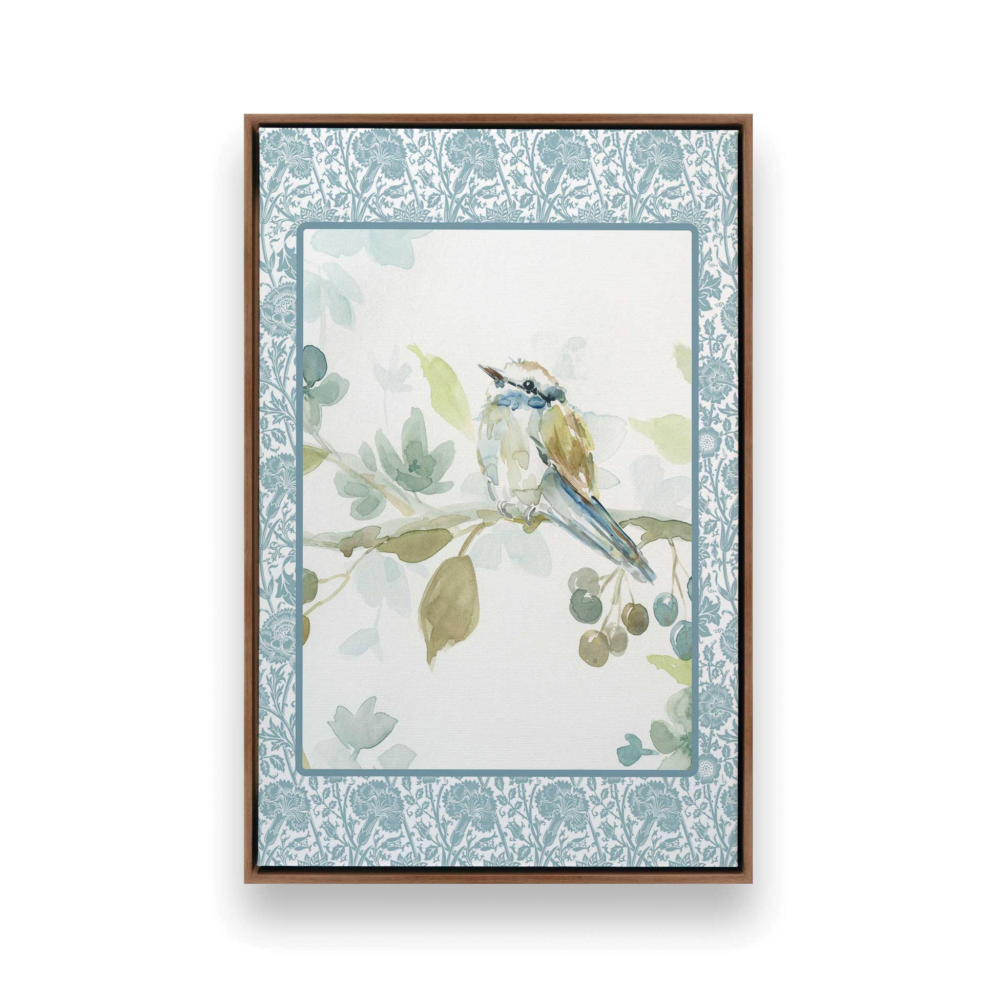 [Color:Walnut], Picture of art in a Walnut frame