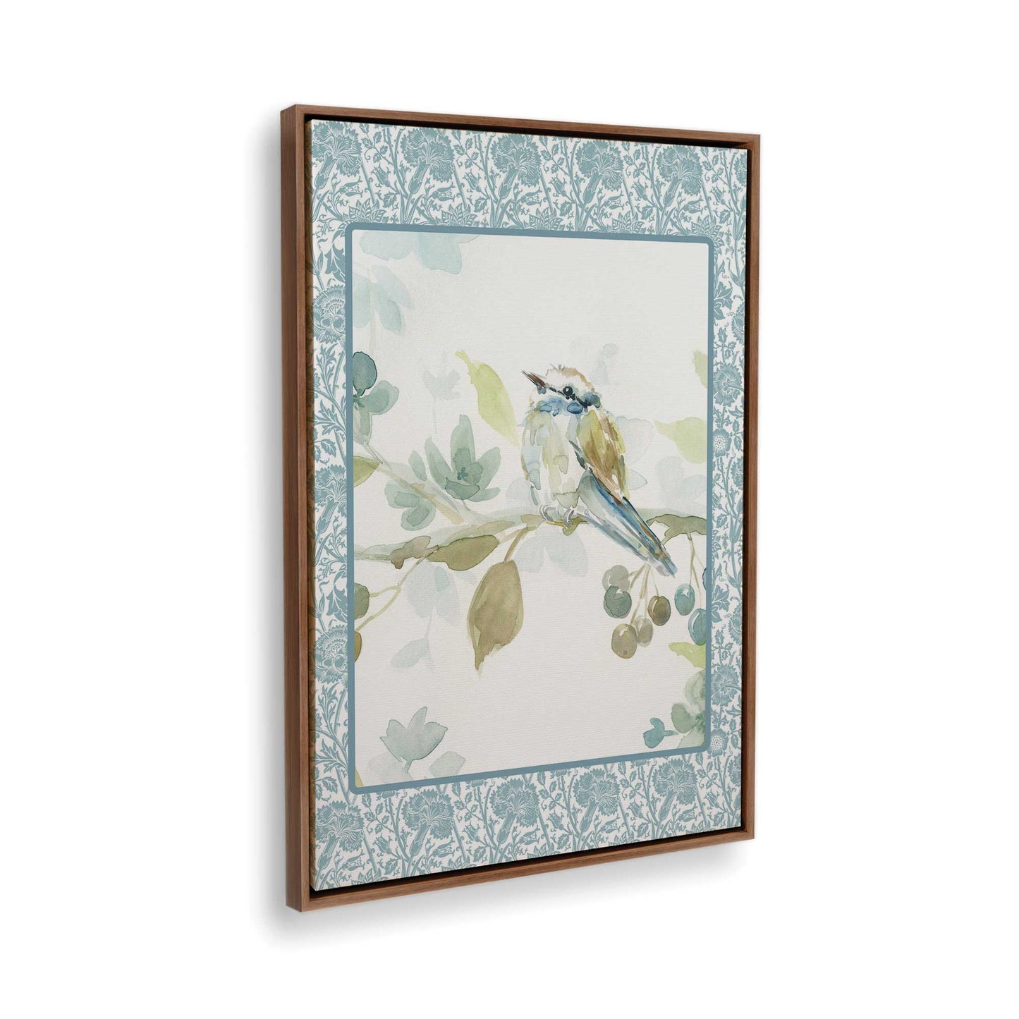 [Color:Walnut], Picture of the corner of the art