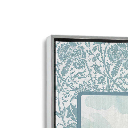 [Color:Polished Chrome], Picture of art in a Polished Chrome frame at an angle