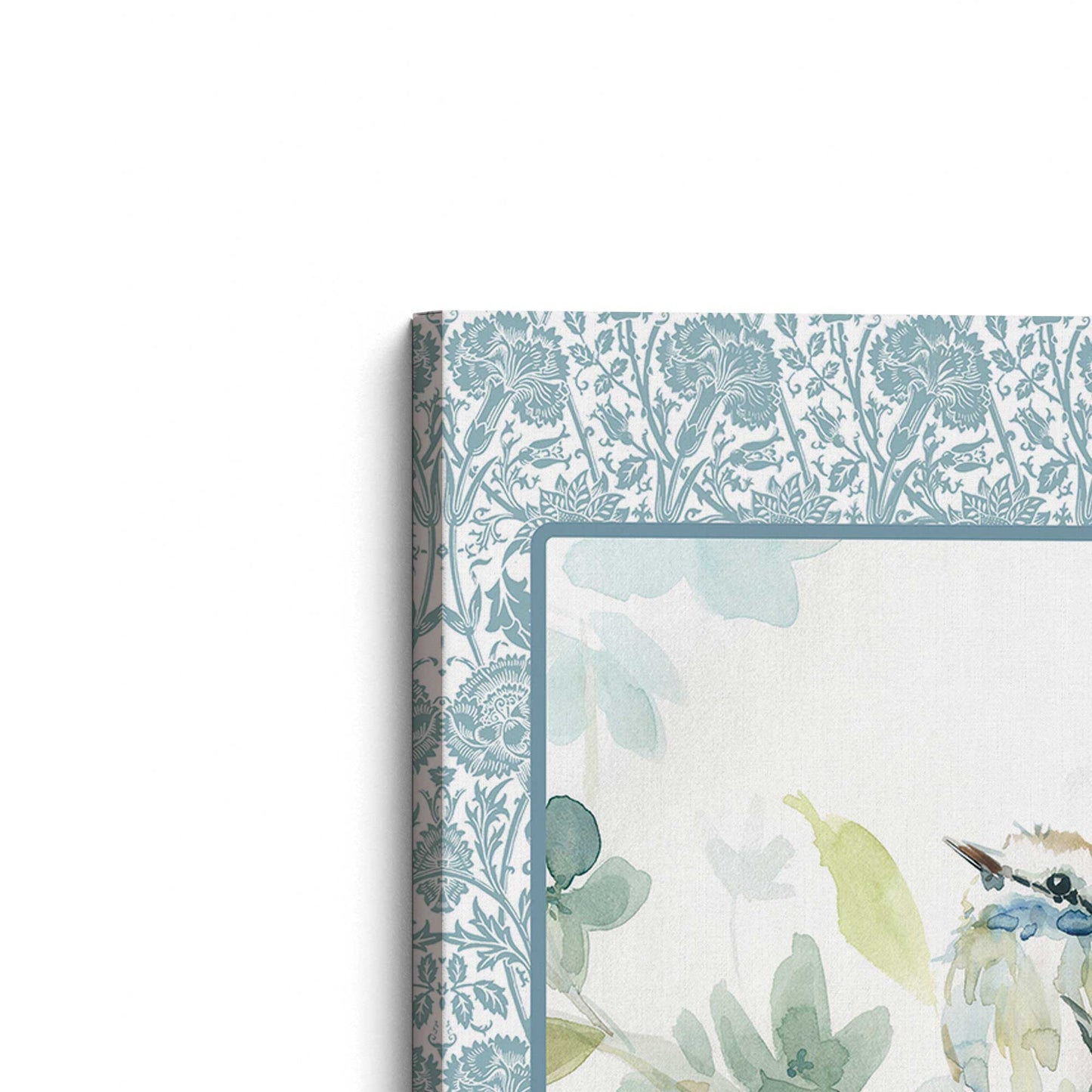 [Color:Stretched Canvas], Picture of the corner of the art