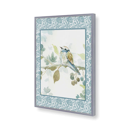 [Color:Polished Chrome], Picture of art in a Polished Chrome frame of the corner