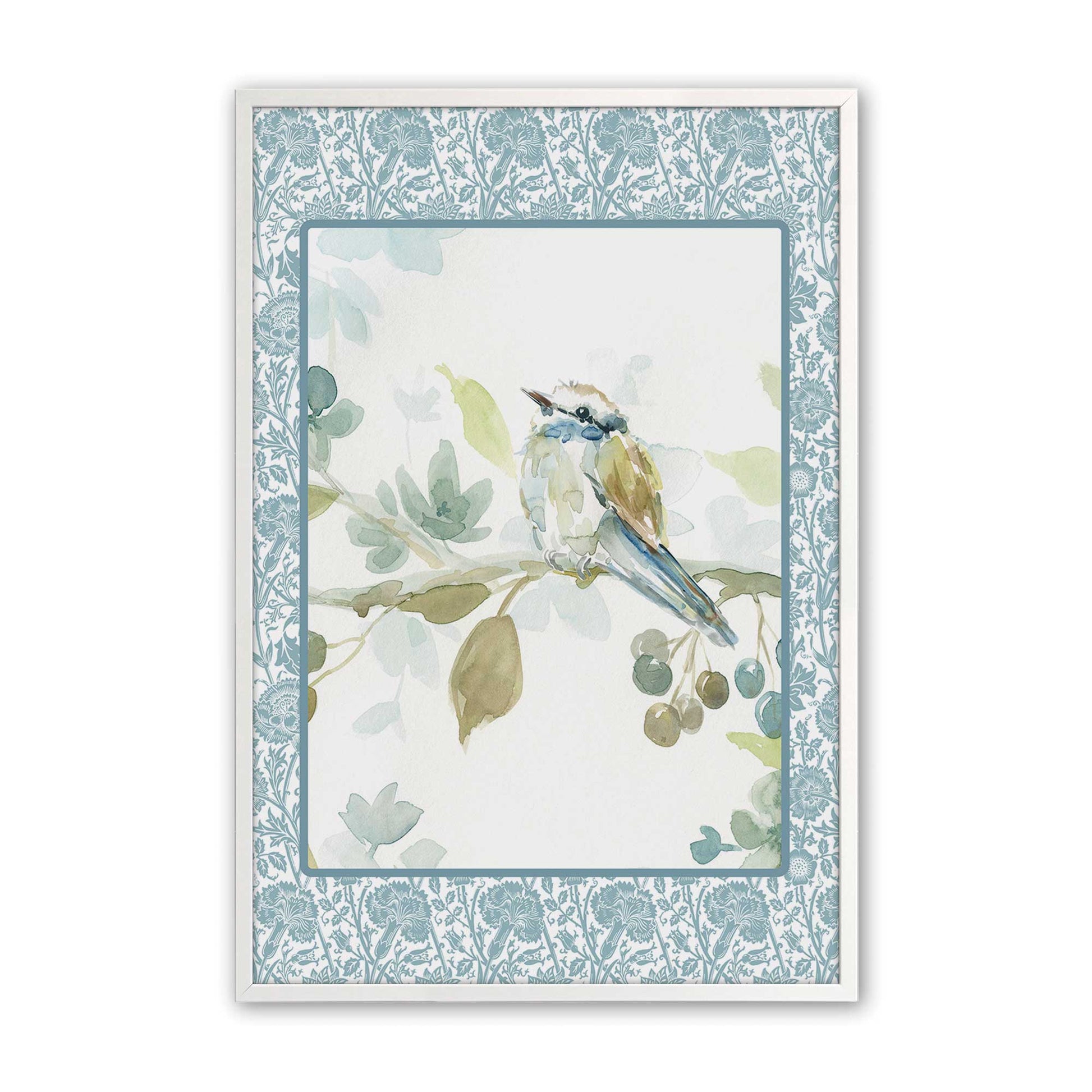 [Color:Opaque White], Picture of art in a Opaque White frame