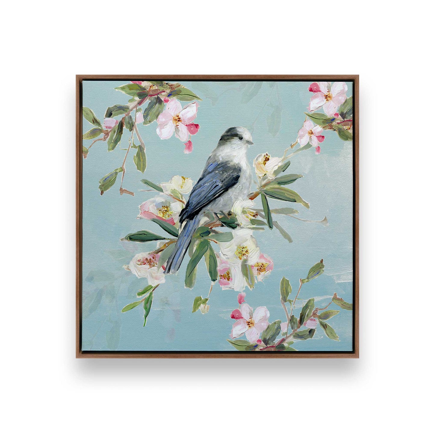 [Color:Walnut], Picture of art in a Walnut frame