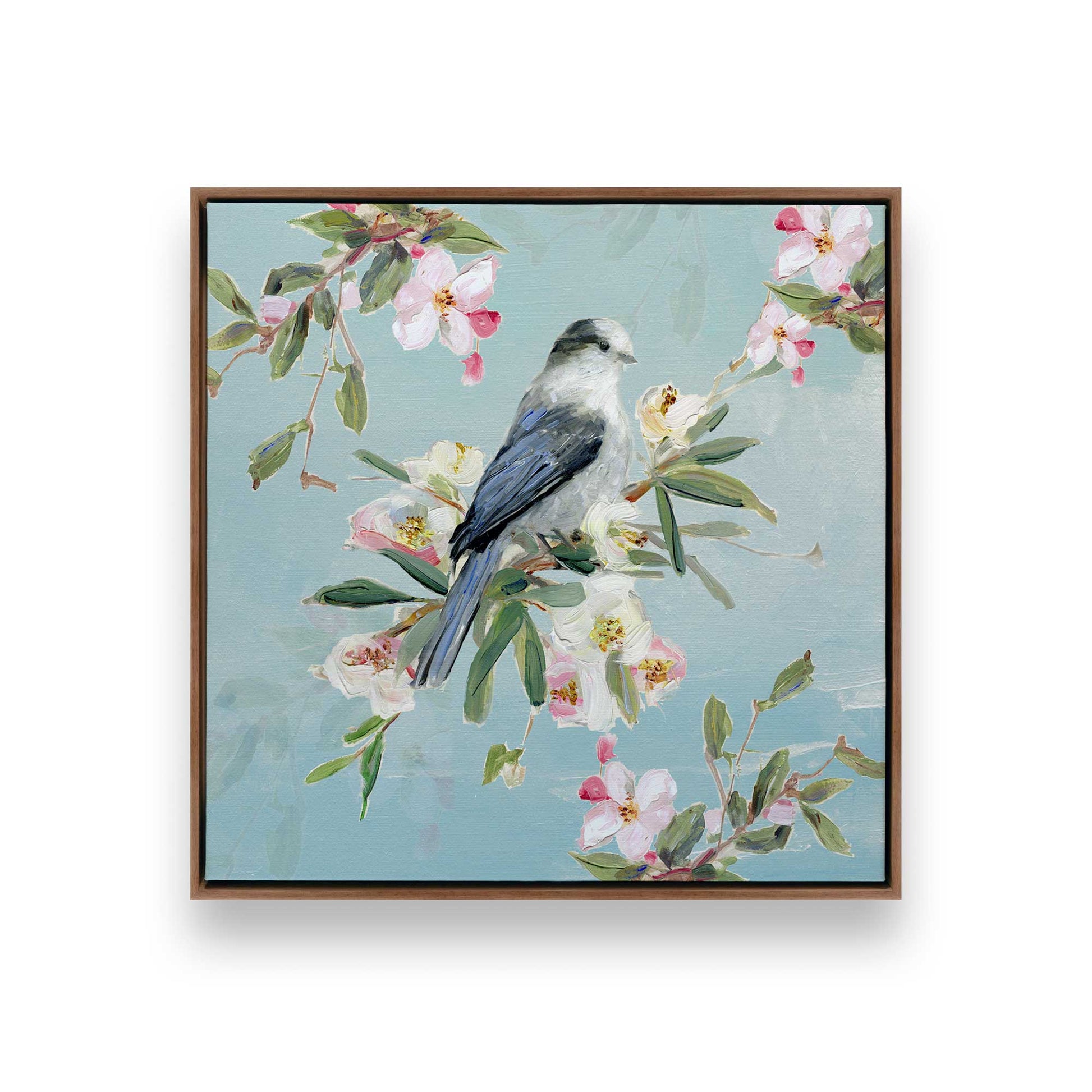 [Color:Walnut], Picture of art in a Walnut frame