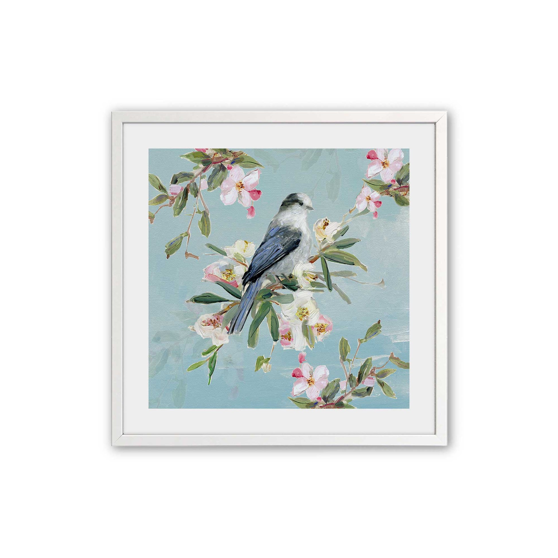 [Color:Opaque White], Picture of art in a Opaque White frame