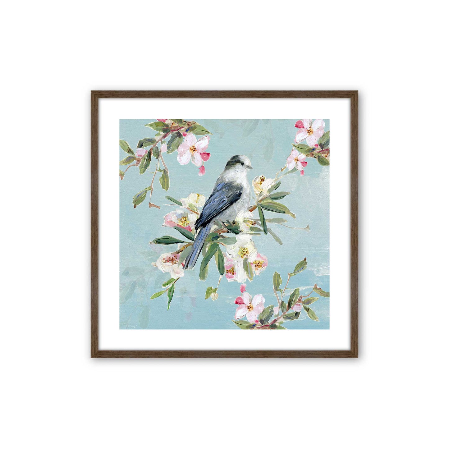 [Color:Walnut], Picture of art in a Walnut frame