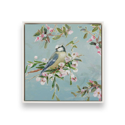 [Color:Opaque White], Picture of art in a White frame