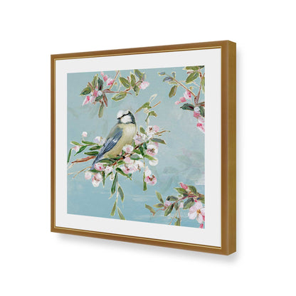 [Color:Polished Gold], Picture of art in a Polished Gold frame of the corner