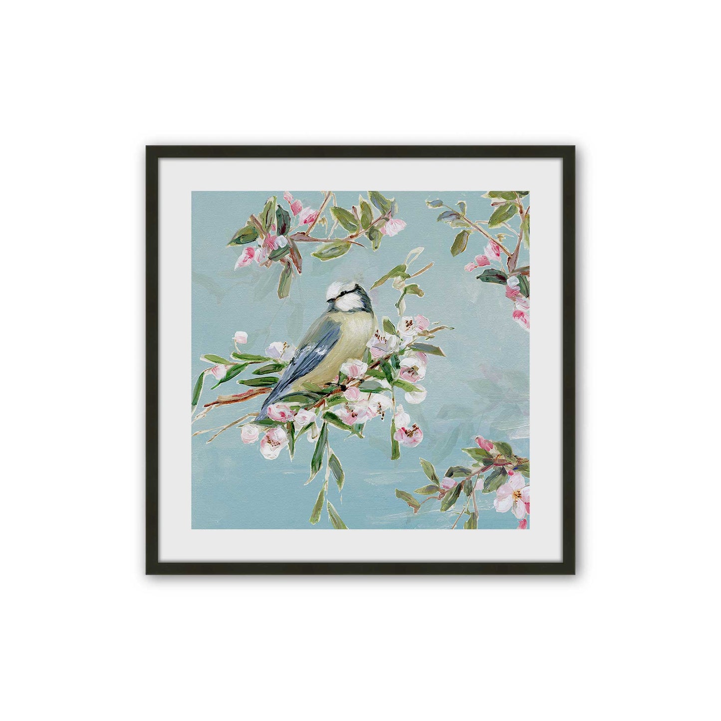 [Color:Satin Black], Picture of art in a Satin Black frame