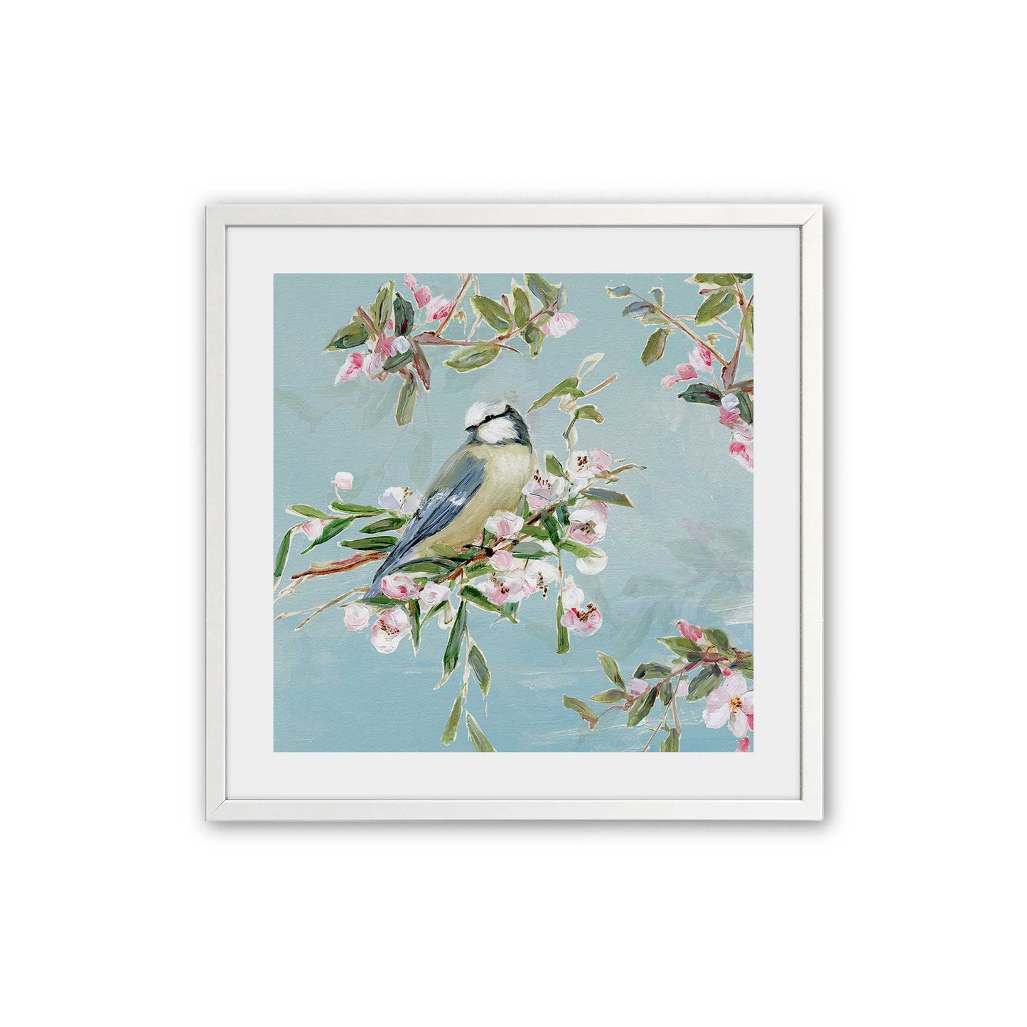 [Color:Opaque White], Picture of art in a Opaque White frame