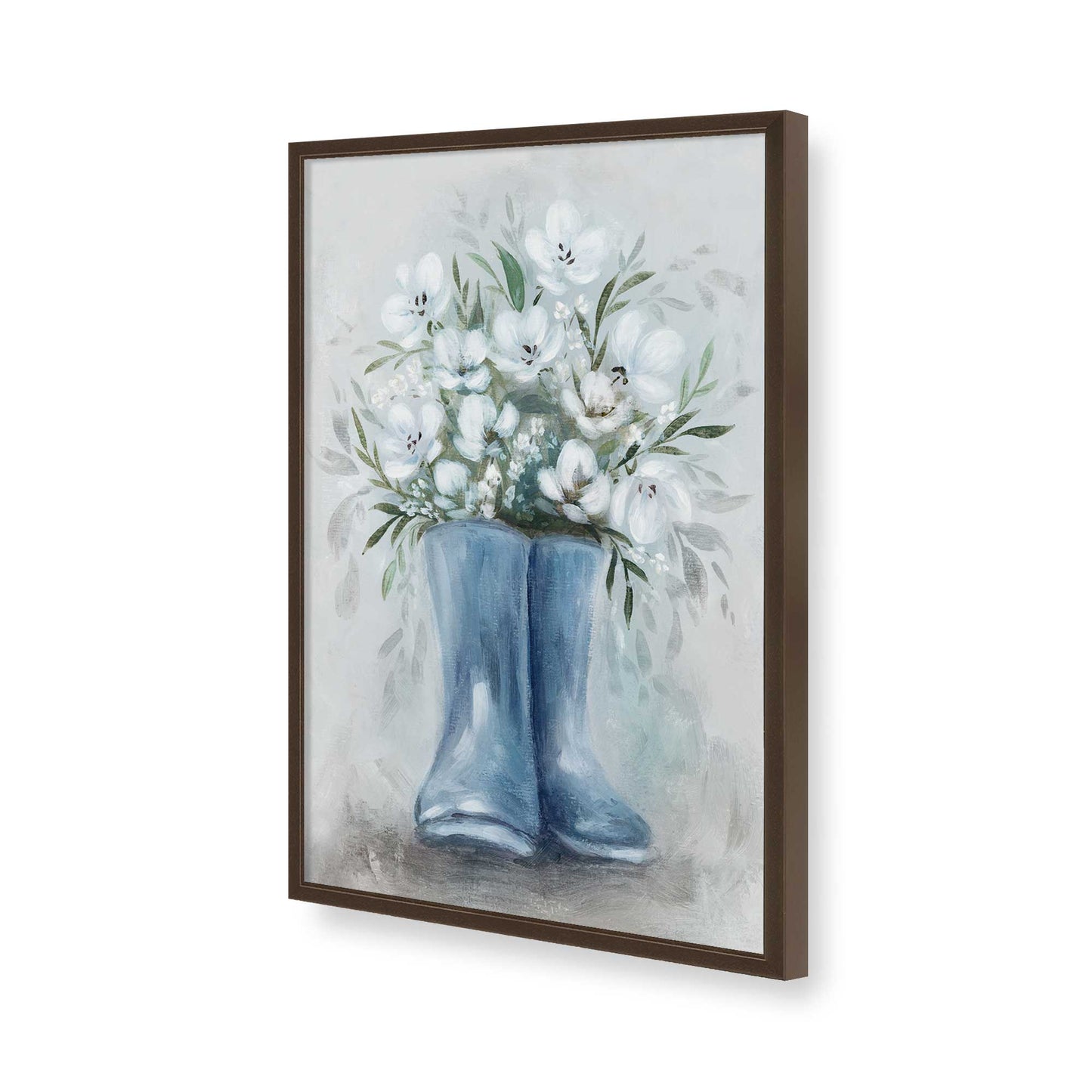 [Color:Belvinder Brown], Picture of art in a Belvinder Brown frame of the corner