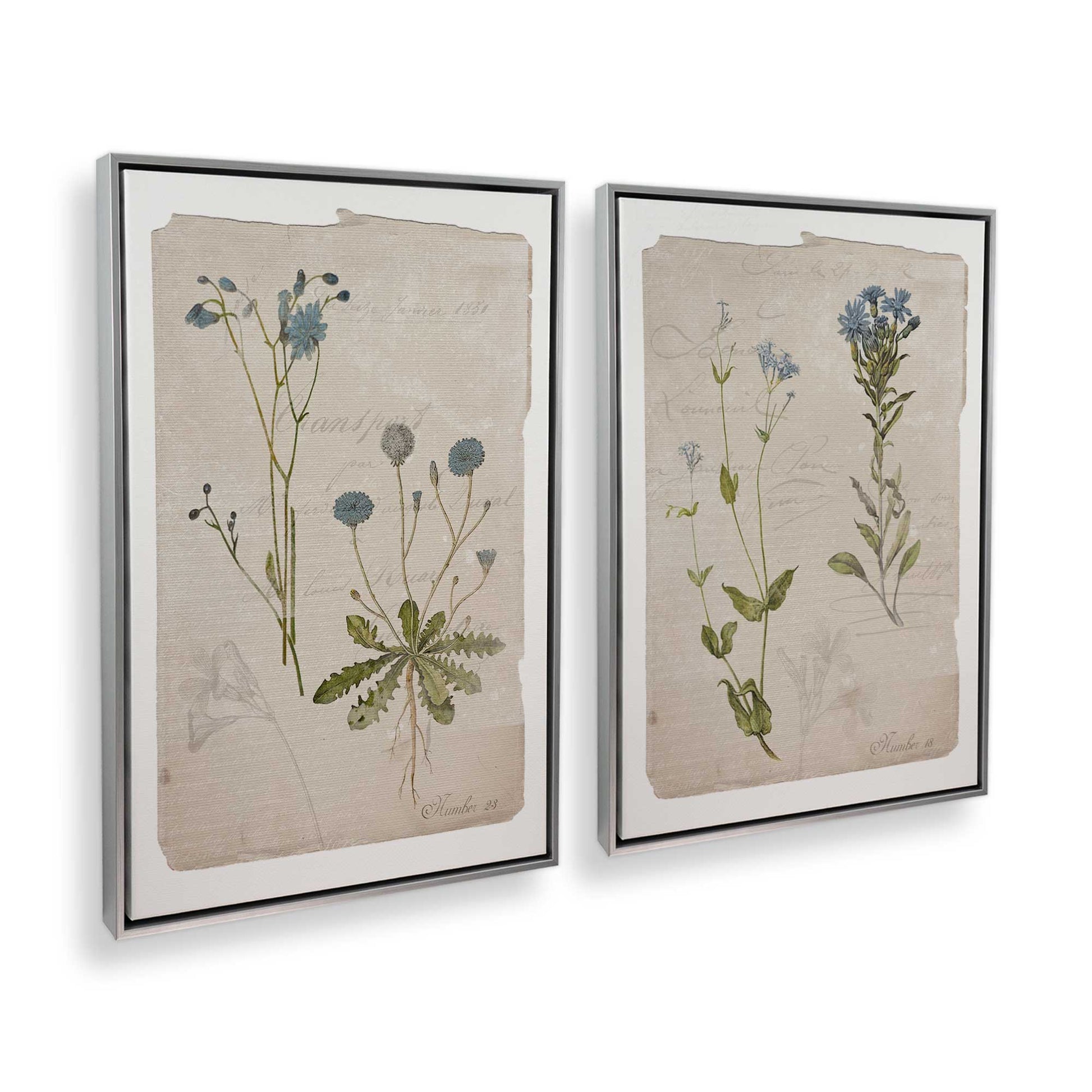 [Color:Polished Chrome], Picture of art in a Polished Chrome frame at an angle