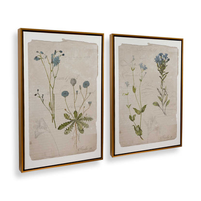[Color:Polished Gold], Picture of art in a Polished Gold frame at an angle