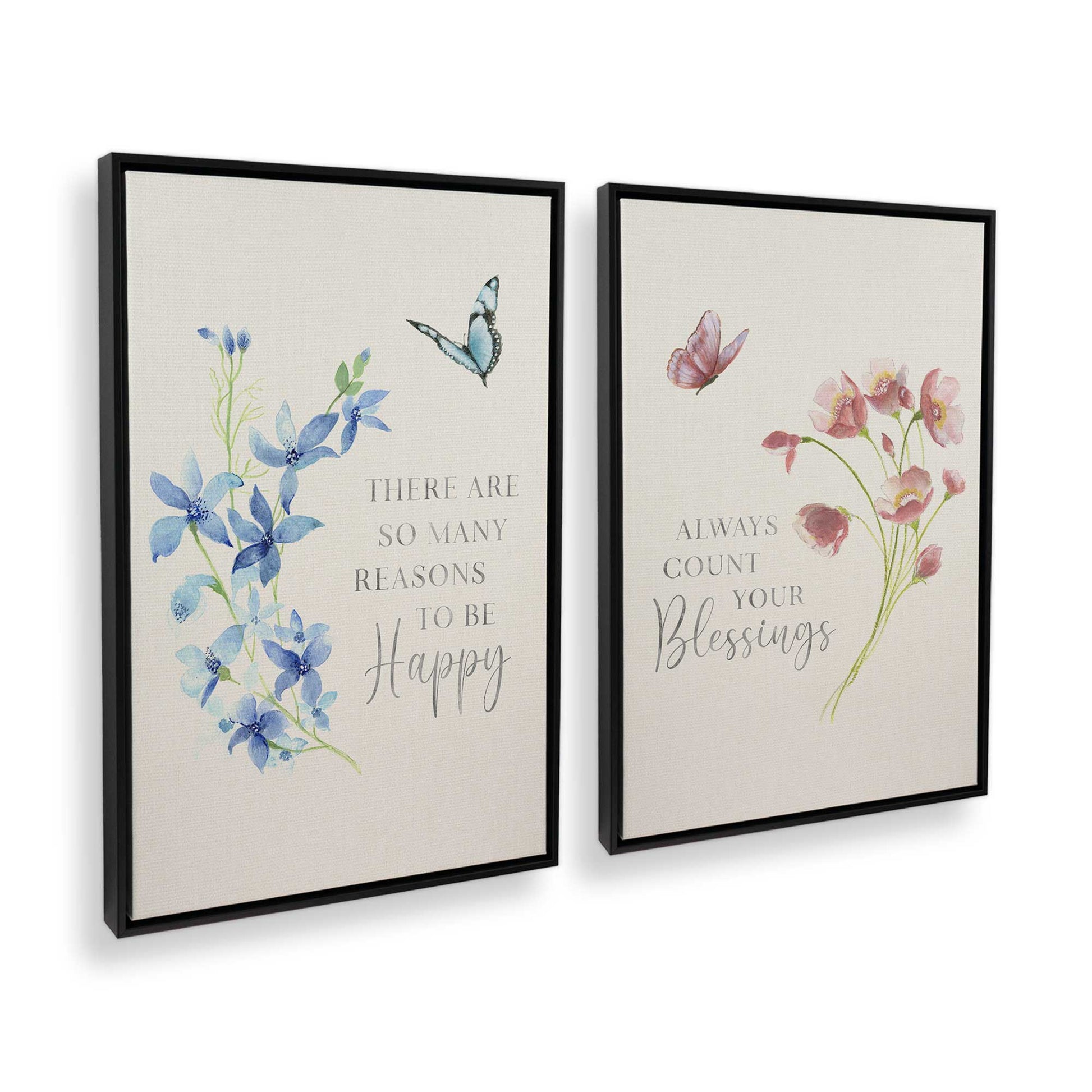 [Color:Satin Black], Picture of art in a Satin Black frame at an angle