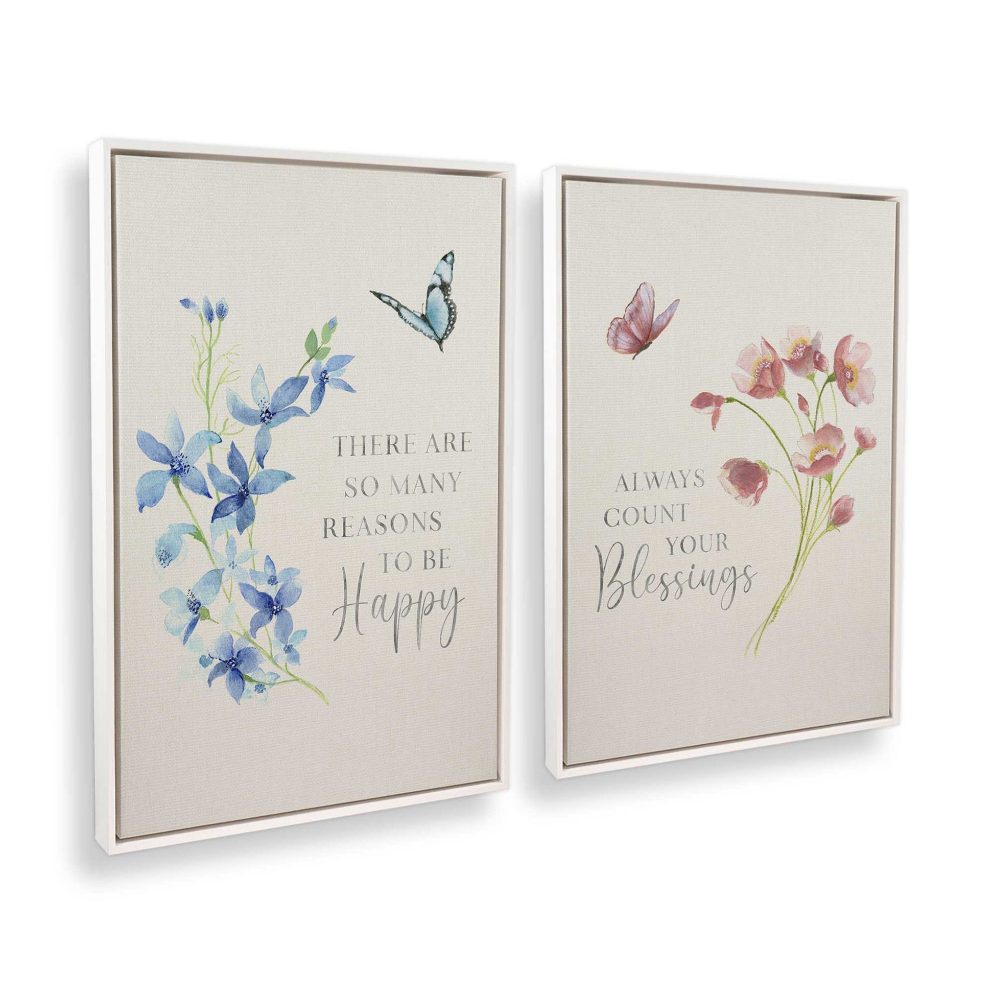 [Color:Opaque White], Picture of art in a White frame at an angle