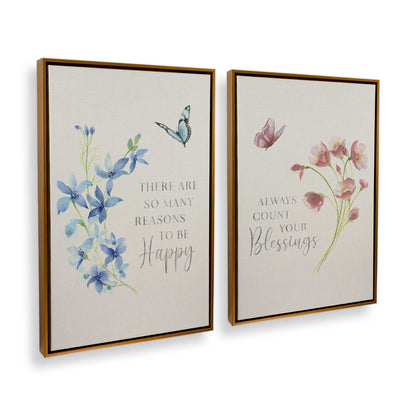 [Color:Polished Gold], Picture of art in a Polished Gold frame at an angle
