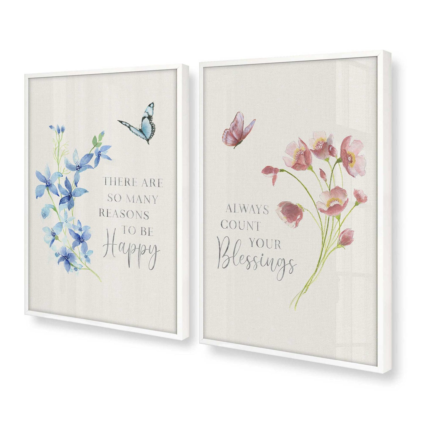 [Color:Opaque White], Picture of art in a Opaque White frame at an angle