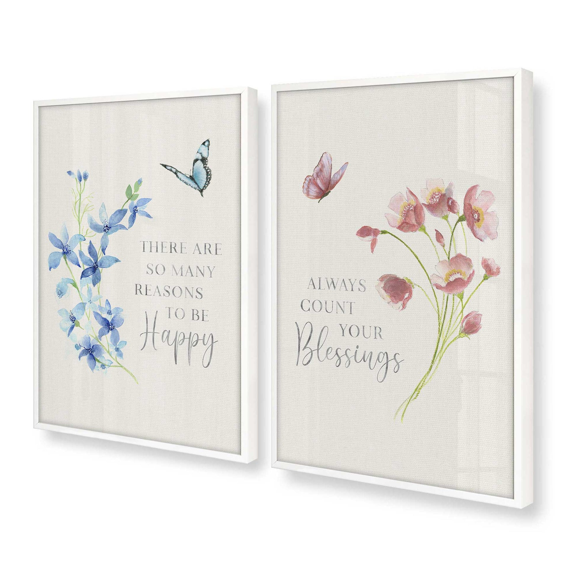 [Color:Opaque White], Picture of art in a Opaque White frame at an angle