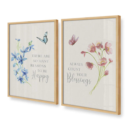 [Color:American Maple], Picture of art in a American Maple frame at an angle