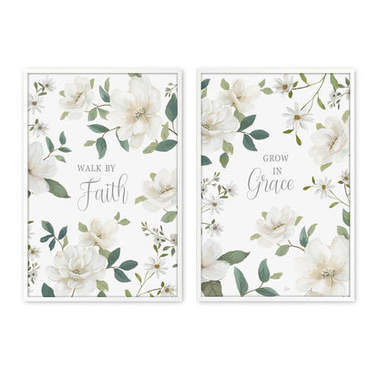 [Color:Opaque White], Picture of art in a Opaque White frame