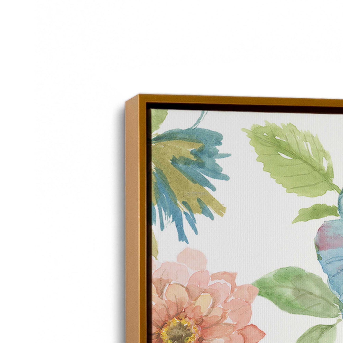 [Color:Polished Gold], Picture of the corner of the art