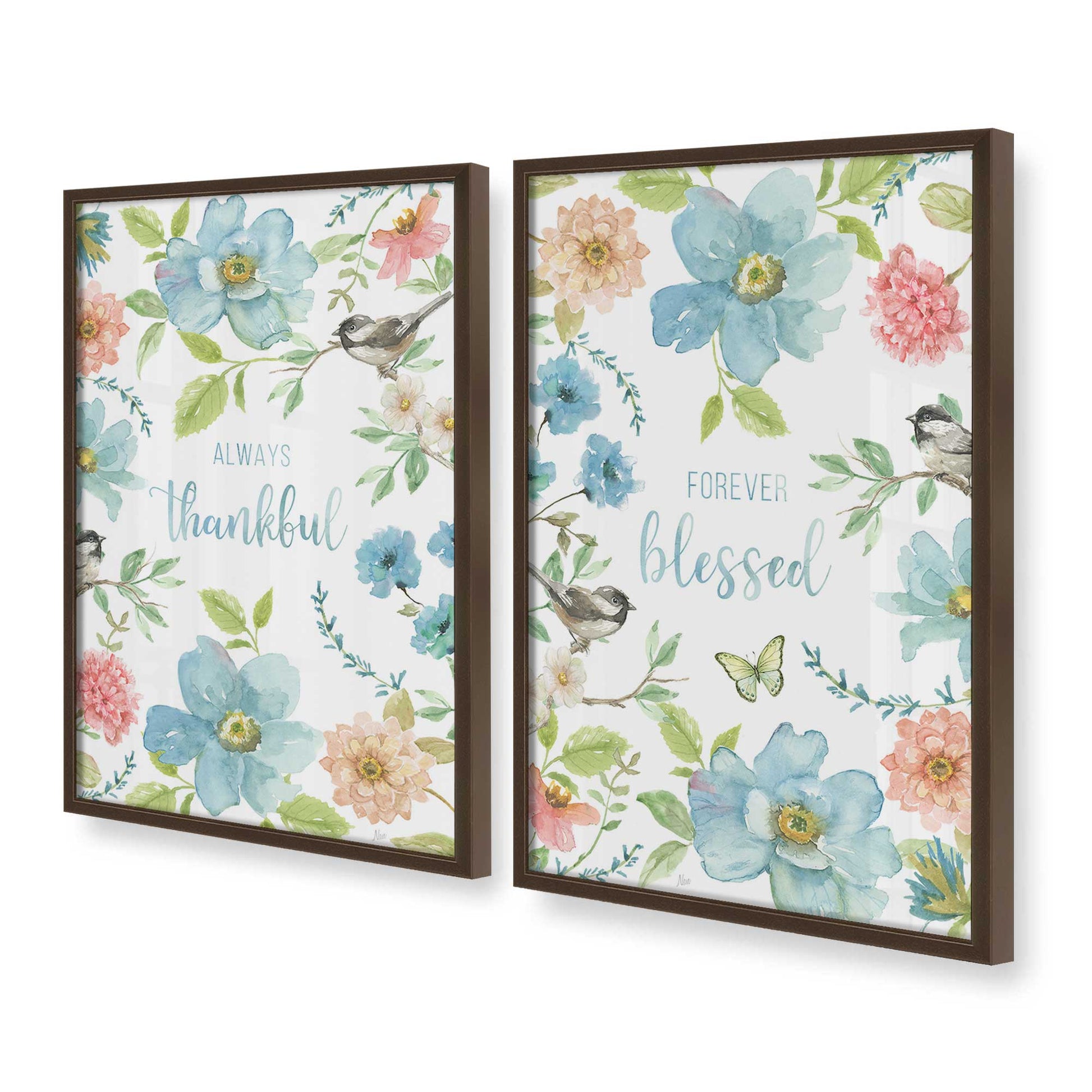 [Color:Belvinder Brown], Picture of art in a Belvinder Brown frame at an angle