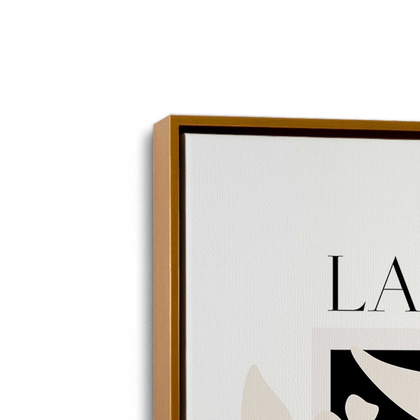 [Color:Polished Gold], Picture of the corner of the art