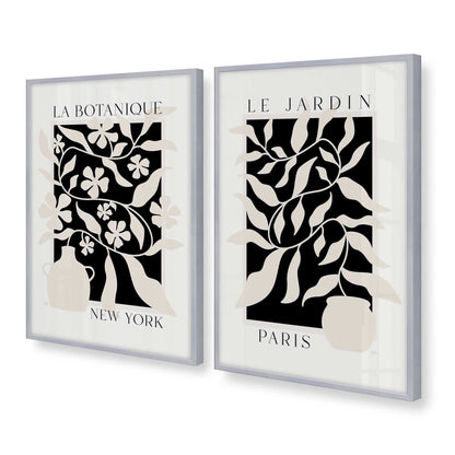 [Color:Polished Chrome], Picture of art in a Polished Chrome frame at an angle