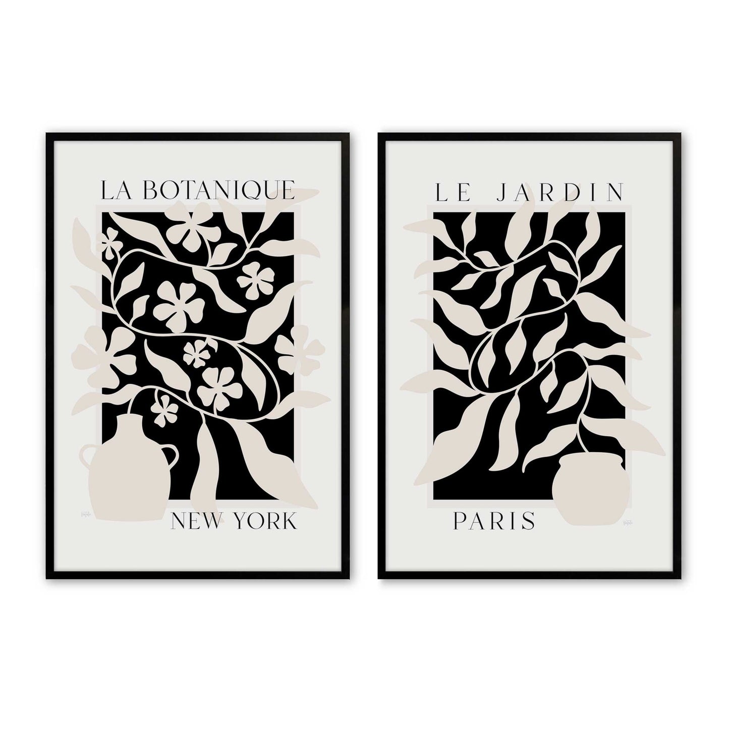 [Color:Satin Black], Picture of art in a Satin Black frame