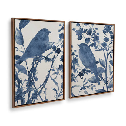 [Color:Walnut], Picture of art in a Walnut frame at an angle